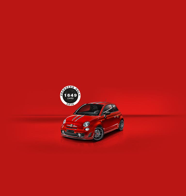 Abarth 695 tributo ferrari - rossa